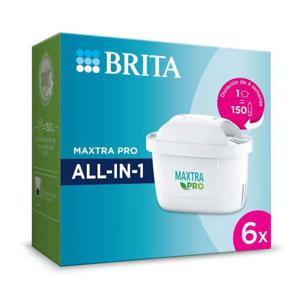 Pack 5+1 Maxtra Pro ALL-IN-1-6 Meses 1050817 BRITA