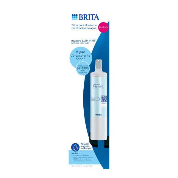 Filtro de Agua (Recambio) Mypure Slim V-Mf 1053237 BRITA