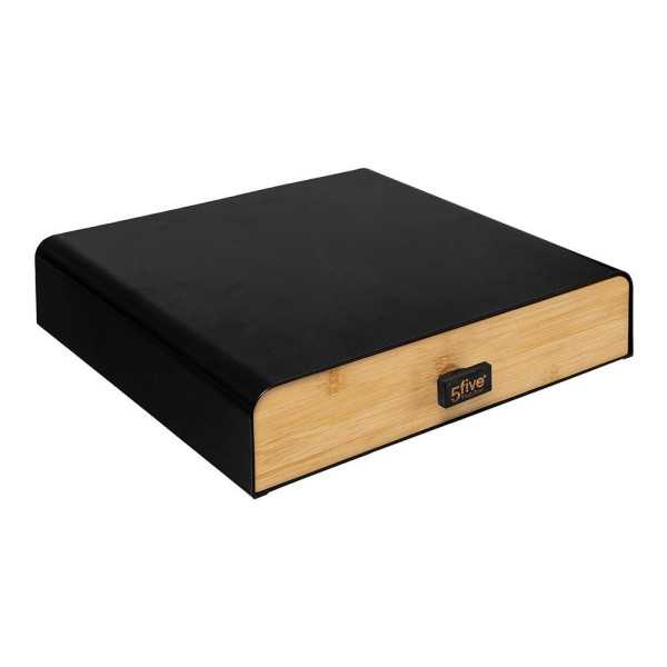 Caja de Almacenamiento de Todo tipo de Cápsulas Colección 'Noir Kitchen' 5FIVE