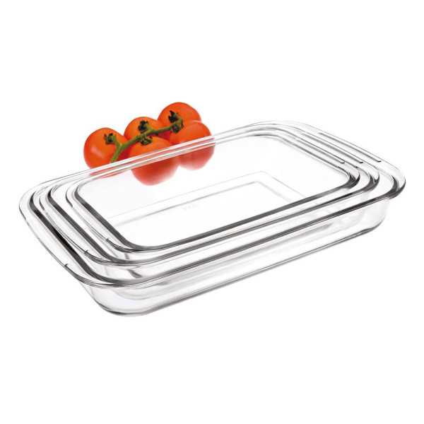 Conjunto de 3 Fuentes de Horno Rectangulares IBILI