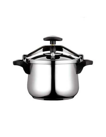 Olla A Presión Clásica Bombeada 6 L Inoxidable 18/10 Ø23,5 x 17cm FAGOR