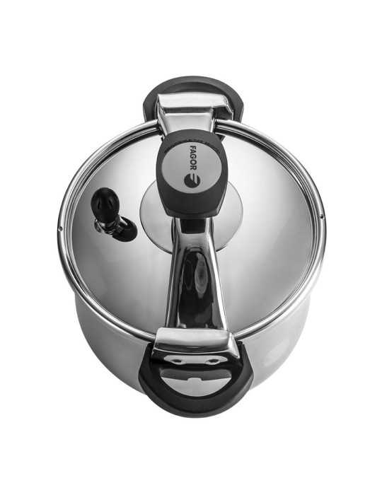 Olla A Presión Clásica Bombeada 6 L Inoxidable 18/10 Ø23,5 x 17cm FAGOR