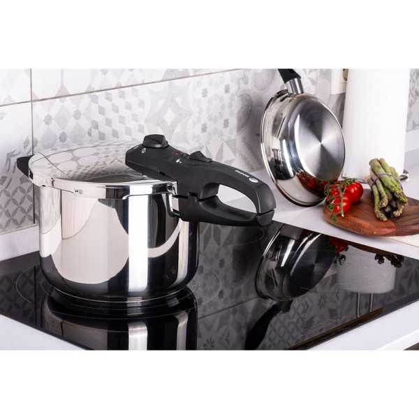Olla Super Rápida Duo, 6 l, Inox 18/10, Ø23 x 17 cm FAGOR