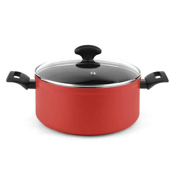 Olla Maxima + Tapa Roja Aluminio Ø20 x 10 cm FAGOR