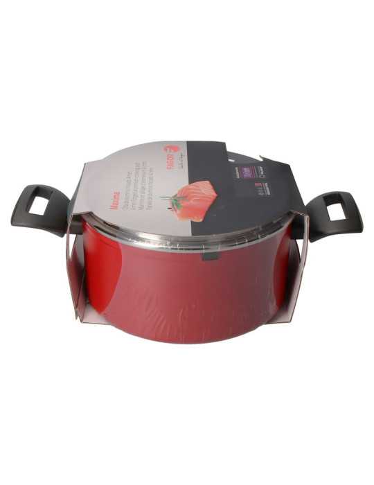 Olla Maxima + Tapa Roja Aluminio Ø20 x 10 cm FAGOR