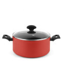 Olla Maxima + Tapa Roja Aluminio Ø24 x 11 cm FAGOR