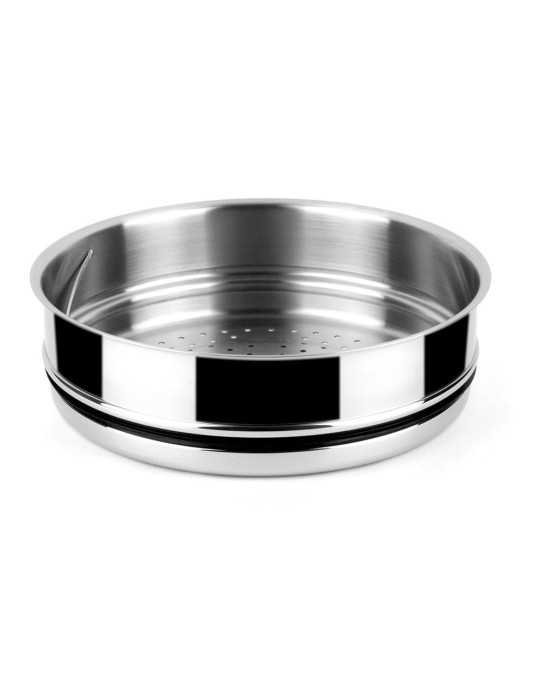 Olla Maxima + Tapa + Steamer Roja Aluminio Ø20 x 10 cm FAGOR