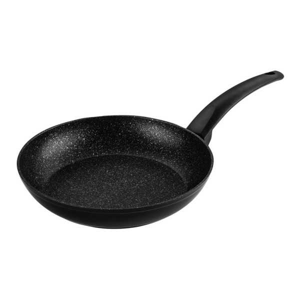 Set 2 Sartenes + 1 Olla, Vivant, Negra, Aluminio, Medidas: Sartenes Ø20 / Ø24 cm y Olla Ø24 cm FAGOR