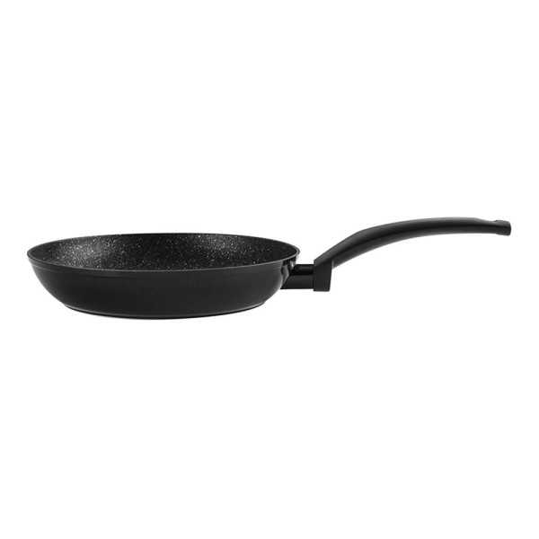 Set 2 Sartenes + 1 Olla, Vivant, Negra, Aluminio, Medidas: Sartenes Ø20 / Ø24 cm y Olla Ø24 cm FAGOR