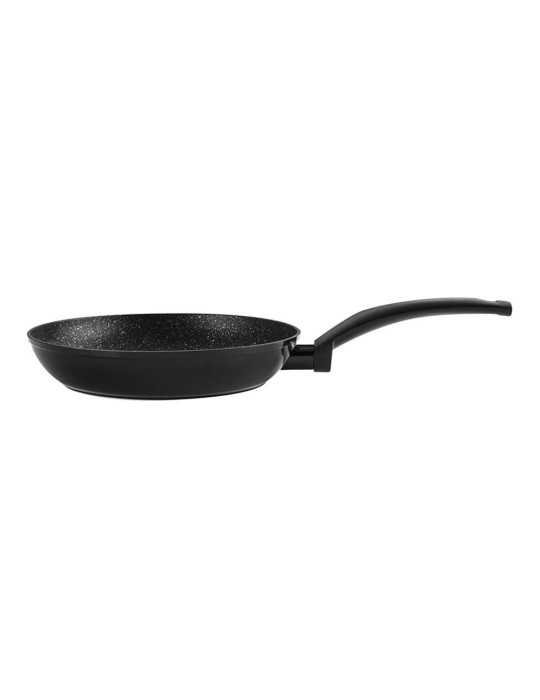 Set 2 Sartenes + 1 Olla, Vivant, Negra, Aluminio, Medidas: Sartenes Ø20 / Ø24 cm y Olla Ø24 cm FAGOR