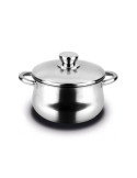 Olla Inoxidable Silverinox 6,8 L + Tapa Acero Inoxidable 18/10 Ø24 x 15 cm FAGOR