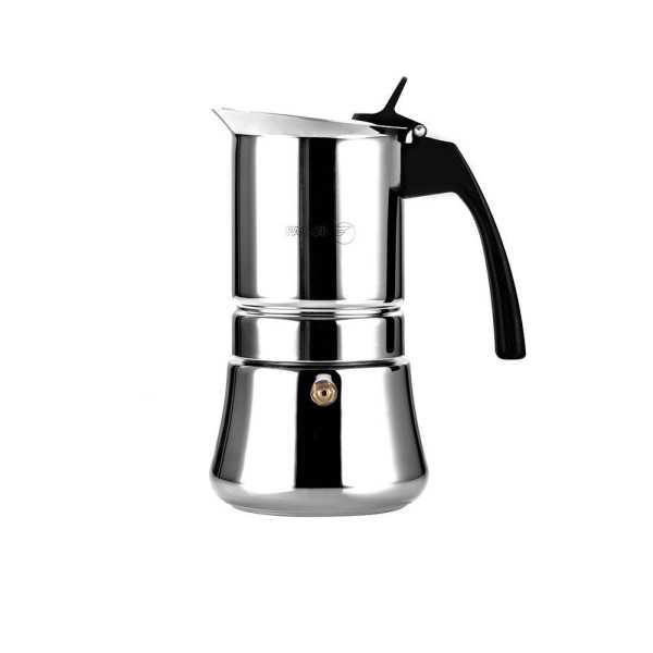 Cafetera Etnica de Acero Inoxidable 18 / 10, 4 tazas FAGOR