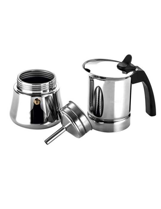 Cafetera Etnica de Acero Inoxidable 18 / 10, 4 tazas FAGOR