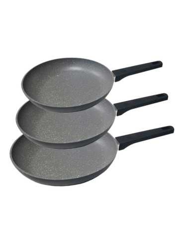 Set 3 Sartenes Antiadherentes "Professional Line" Ø20 / Ø24 / Ø28 cm GOURMET KITCHEN