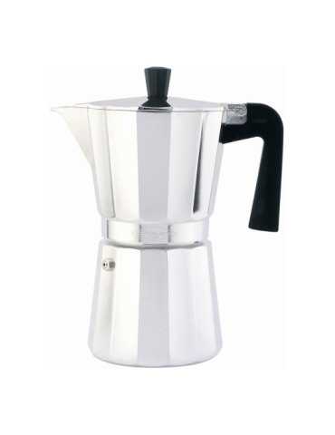 Cafetera Expres New Vitro de Aluminio No Apta para Inducción, 9 Tazas OROLEY