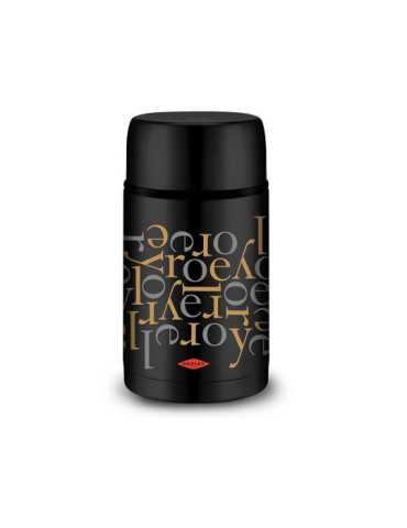 Termo para Sólidos Negro Letras 1 L OROLEY