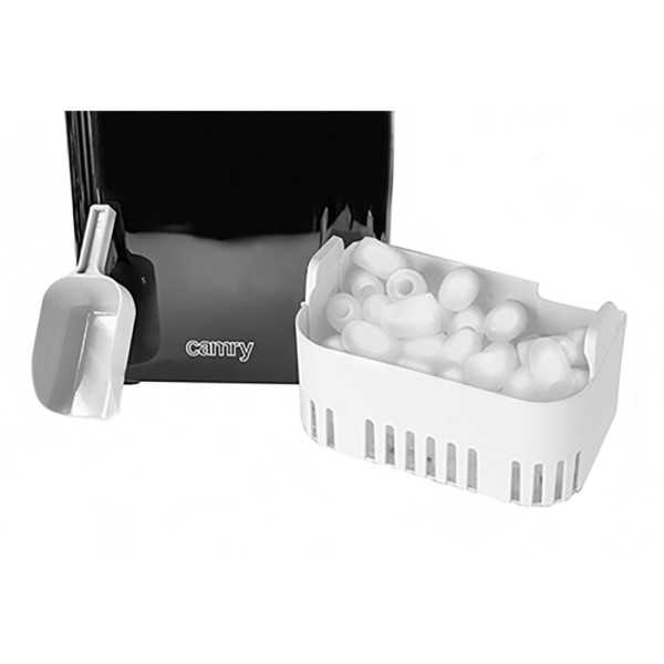 Máquina de Cubitos CR8073, Negra, 74-87 W, 35,5 x 25 x 32 cm CAMRY