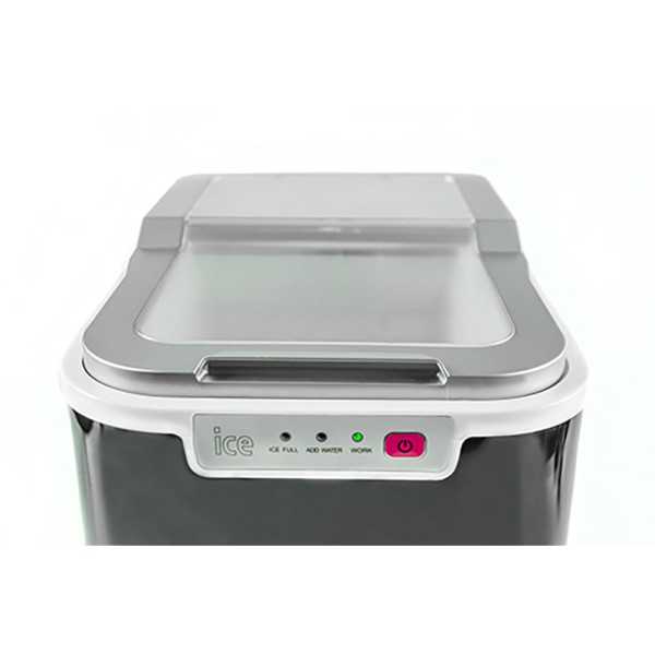 Máquina de Cubitos CR8073, Negra, 74-87 W, 35,5 x 25 x 32 cm CAMRY