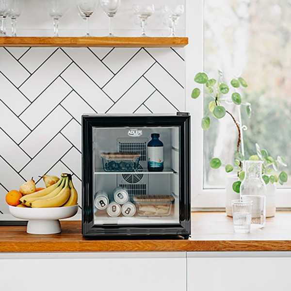 Nevera Termoeléctrica AD8088, Negra, 29 l, 38 x 47,1 x 45 cm ADLER