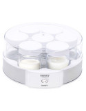 Yogurtera CR4519, Blanca, 20 W, Ø24 x 11,5 cm CAMRY