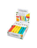 Cuchillo Verduras 8 cm Modelos y Colores Surtidos, Expositor 24 uds 3 CLAVELES