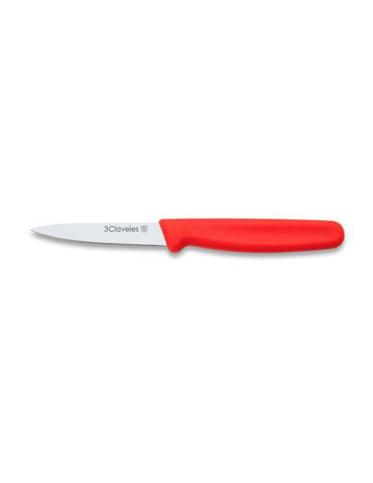 Cuchillo Verduras 8 cm Modelos y Colores Surtidos, Expositor 24 uds 3 CLAVELES