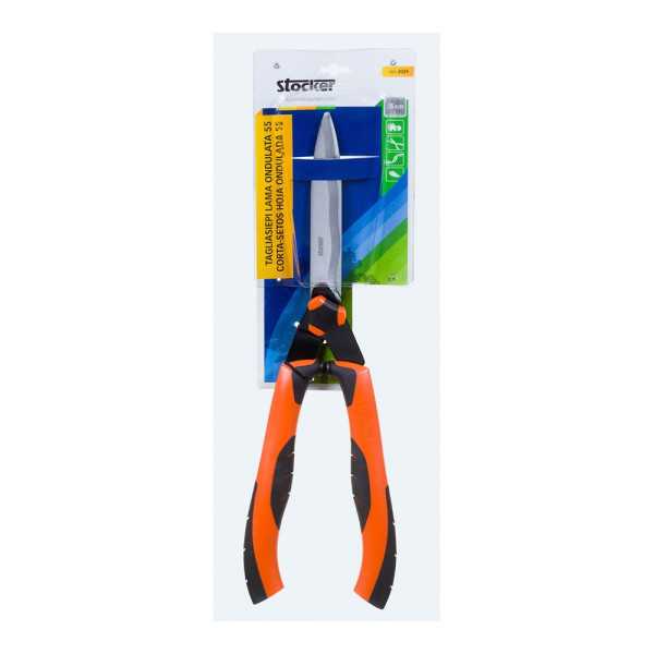 Recortasetos Hobby 55 Hoja Ondulada. Longitud: 55 cm STOCKER
