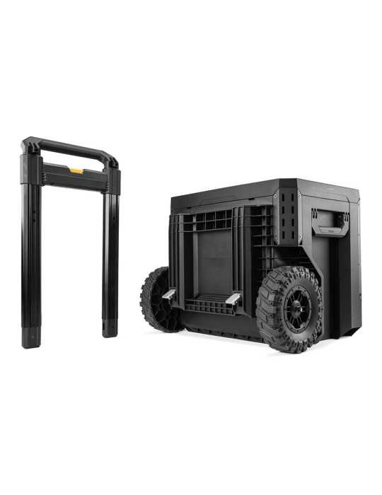 Caja de Herramientas con Ruedas de 2 Cajones y Cierre, Stacktech, 53 x 40,5 x 47,7 cm TOUGHBUILT