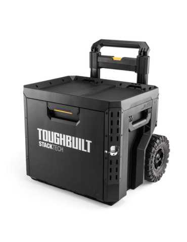 Caja de Herramientas con Ruedas de 1 Cajón y Cierre, Stacktech, 53 x 40,5 x 67 cm TOUGHBUILT 2