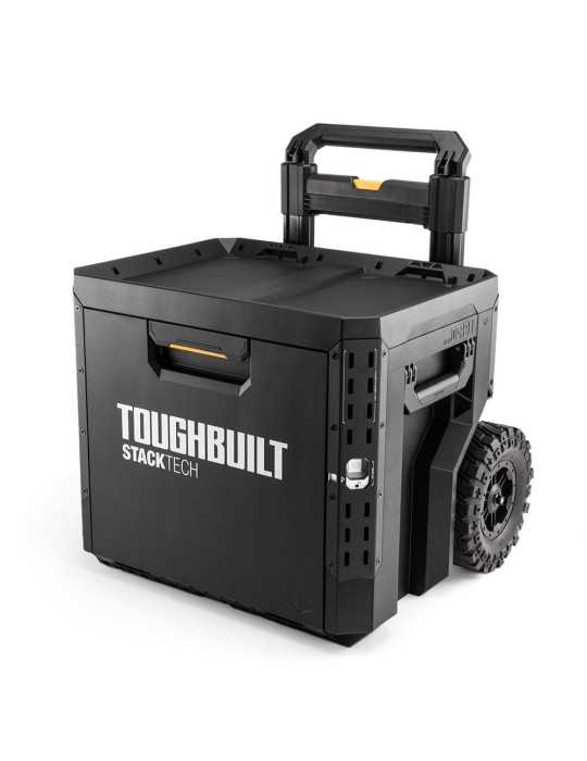 Caja de Herramientas con Ruedas de 1 Cajón y Cierre, Stacktech, 53 x 40,5 x 67 cm TOUGHBUILT