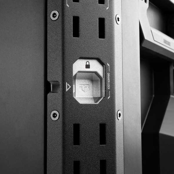Caja de Herramientas con Ruedas de 1 Cajón y Cierre, Stacktech, 53 x 40,5 x 67 cm TOUGHBUILT