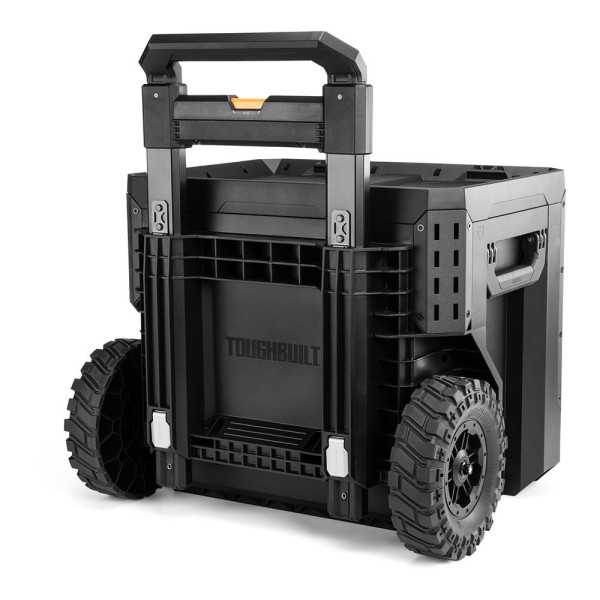 Caja de Herramientas con Ruedas de 3 Cajones y Cierre, Stacktech, 53 x 40,5 x 47,7 cm TOUGHBUILT