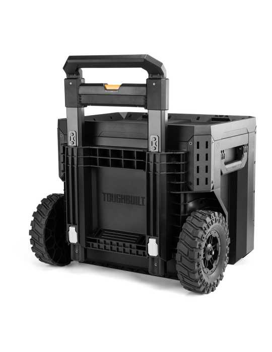 Caja de Herramientas con Ruedas de 3 Cajones y Cierre, Stacktech, 53 x 40,5 x 47,7 cm TOUGHBUILT