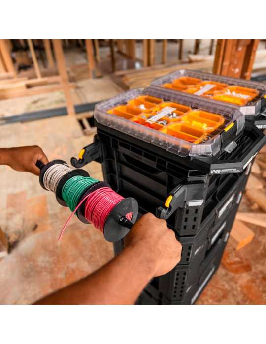 Soporte de Rodillo Stacktech 46,5 x 23 x 38,1 cm TOUGHBUILT