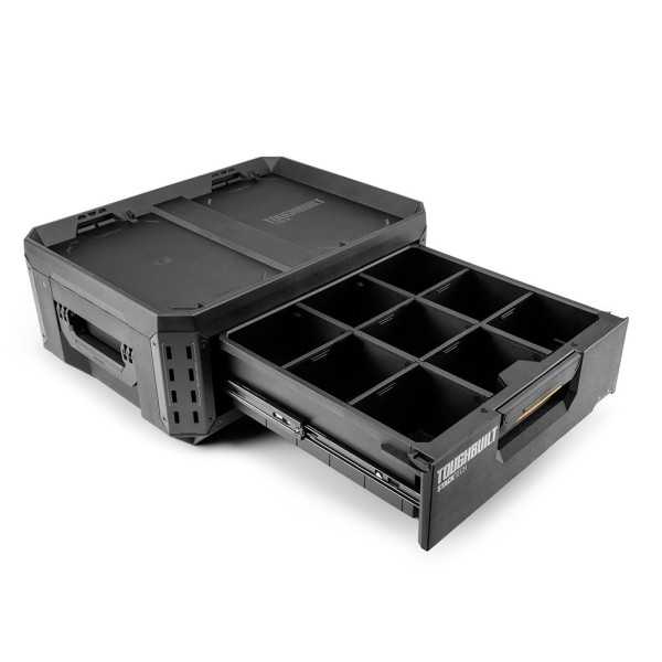 Caja de Herramientas de 1 Cajon con Cierre, Stacktech, 53 x 40,5 x 39,5 cm TOUGHBUILT