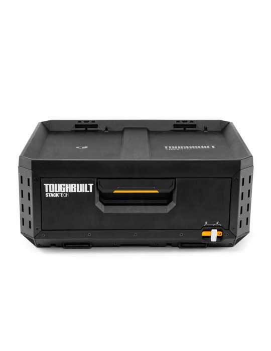 Caja de Herramientas de 1 Cajon con Cierre, Stacktech, 53 x 40,5 x 39,5 cm TOUGHBUILT