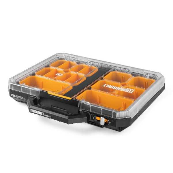 Organizador de Bajo Perfil, Stacktech, 53 x 40,5 x 10 cm TOUGHBUILT