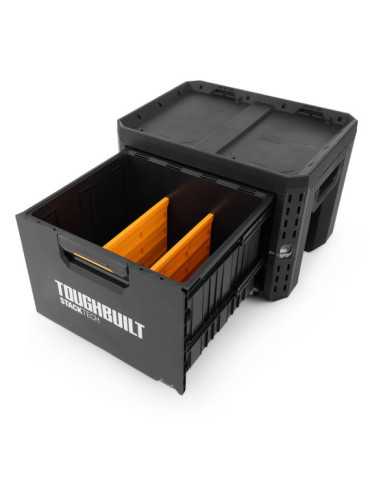 Caja de Herramientas de 1 Cajón con Cerradura, Stacktech, 53 x 40,5 x 39,5 cm TOUGHBUILT 2