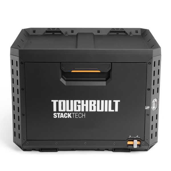 Caja de Herramientas de 1 Cajón con Cerradura, Stacktech, 53 x 40,5 x 39,5 cm TOUGHBUILT