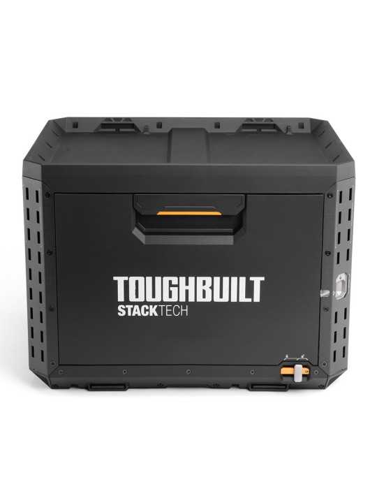 Caja de Herramientas de 1 Cajón con Cerradura, Stacktech, 53 x 40,5 x 39,5 cm TOUGHBUILT