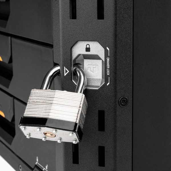 Caja de Herramientas XL con 3 Cajones y Cerradura, Stacktech, 53 x 40,5 x 39,5 cm TOUGHBUILT