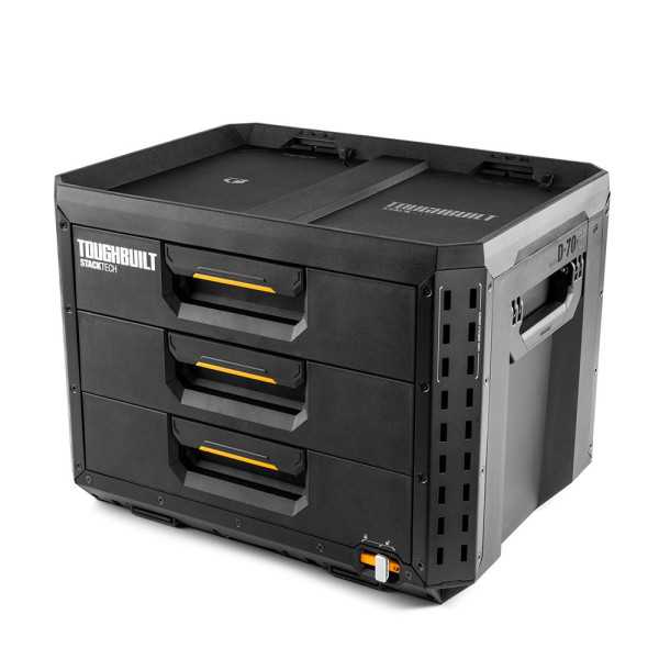 Caja de Herramientas XL con Tres Cajones Stacktech TOUGHBUILT