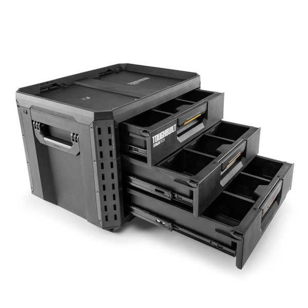 Caja de Herramientas XL con Tres Cajones Stacktech TOUGHBUILT