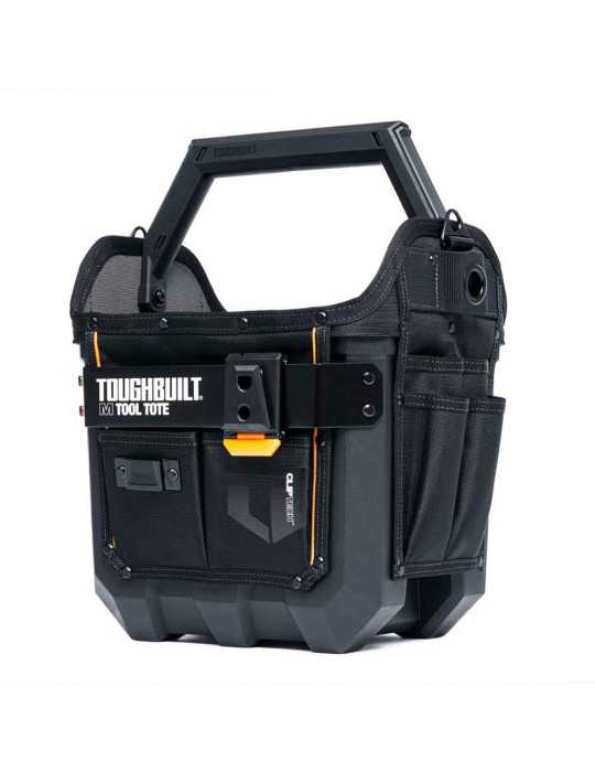 Cesta Portaherramientas Cuerpo Duro, Sistema Cliptech, Talla M, 30,48 x 27,94 x 43,18 cm TOUGHBUILT