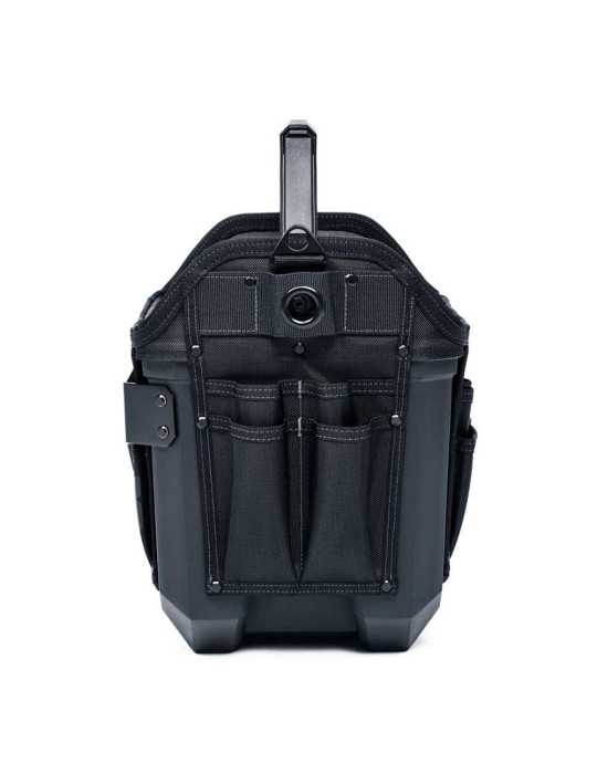 Cesta Portaherramientas Cuerpo Duro, Sistema Cliptech, Talla M, 30,48 x 27,94 x 43,18 cm TOUGHBUILT
