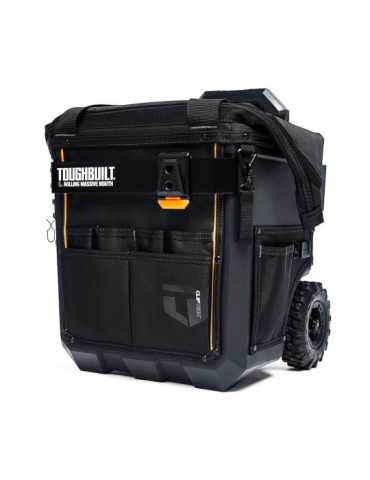Bolsa de Herramientas Massive Mouth L con Ruedas, con Sistema Cliptech, 36,8 x 35,5 x 49,5 cm TOUGHBUILT