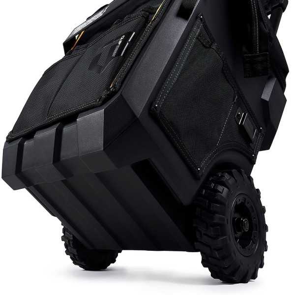 Bolsa de Herramientas Massive Mouth L con Ruedas, con Sistema Cliptech, 36,8 x 35,5 x 49,5 cm TOUGHBUILT
