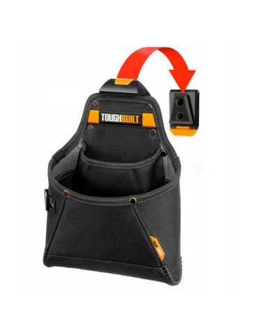 Bolsa de Suministros, Sistema Cliptech, 25,5 x 9,5 x 33 cm TOUGHBUILT