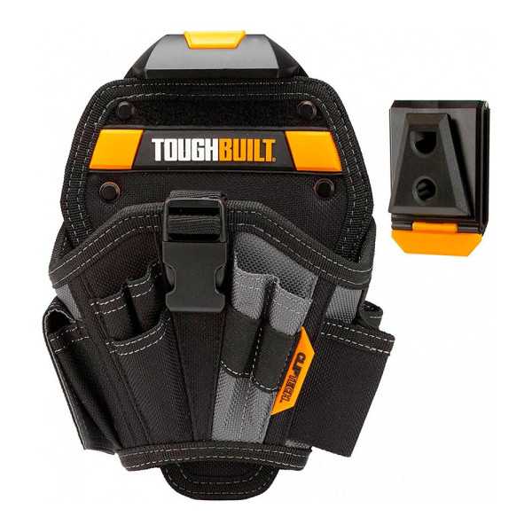 Funda para Taladro, Sistema Cliptech, 18,5 x 14 x 28 cm TOUGHBUILT