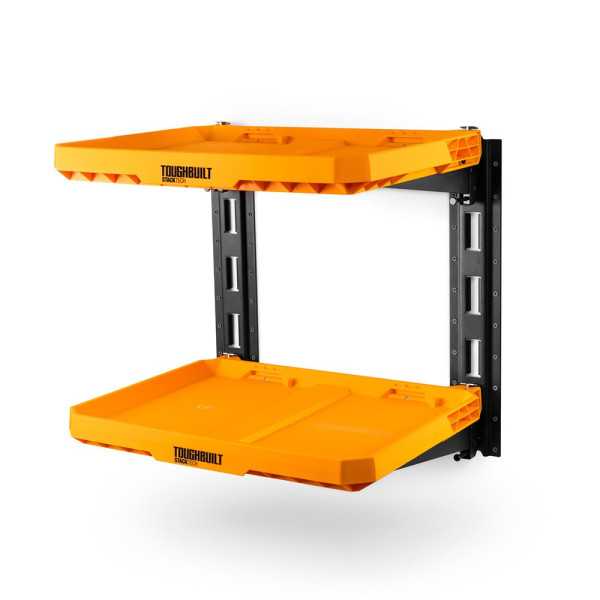 Sistema de 2 Estantes Stacktech, 53 x 40,5 cm TOUGHBUILT
